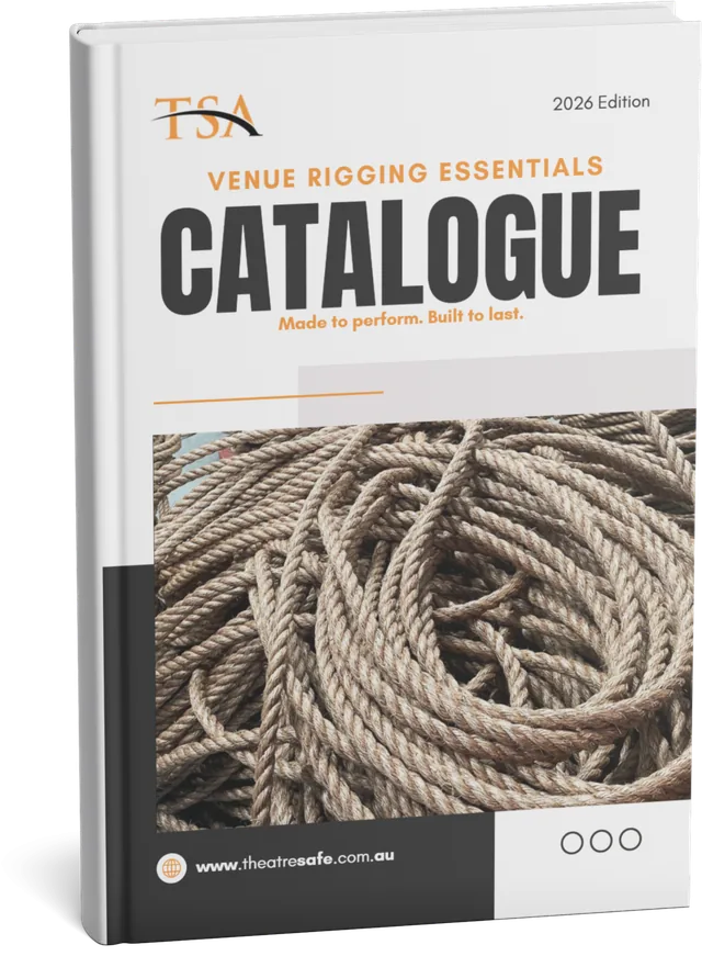 Venue Rigging Essentials Catalogue cover